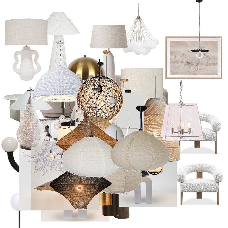 Lighting Mood Board by vaidachod@gmail.com on Style Sourcebook