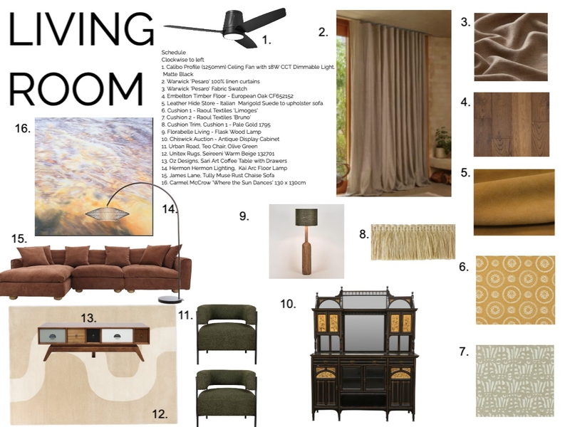 Lounge Room Mood Board by DAMason on Style Sourcebook