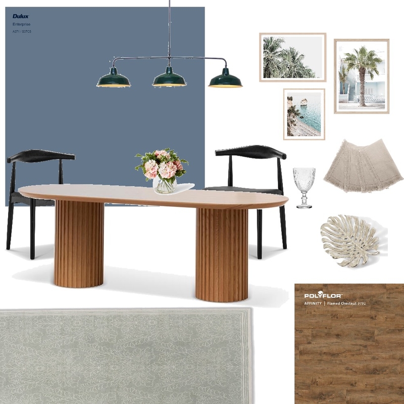 Dark Blue Beach Dining Mood Board by Designed_by_Jasper on Style Sourcebook