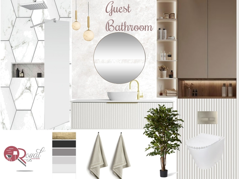 guest bathroom first floor the hills Mood Board by dimakatso on Style Sourcebook