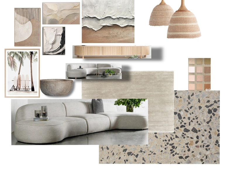 Living Room - Option 3.      5 + 3 + occasional Mood Board by Sandra Chambers on Style Sourcebook