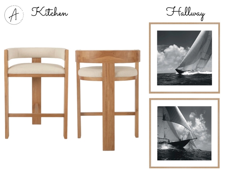 KITCHEN & HALLWAY NELSON BAY Interior Design Mood Board by BeckieChamberlain