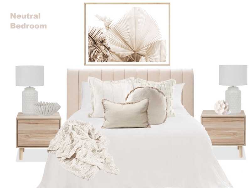 Neutral Bedroom Mood Board by emily.simmons860@education.nsw.gov.au on Style Sourcebook