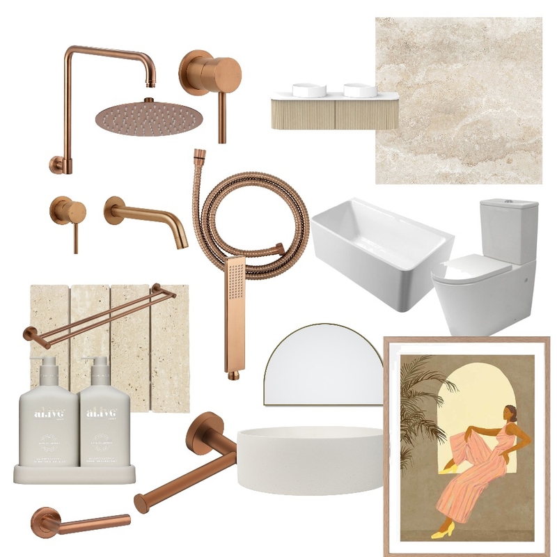 Bathrooms Mood Board by allisonsettree@gmail.com on Style Sourcebook