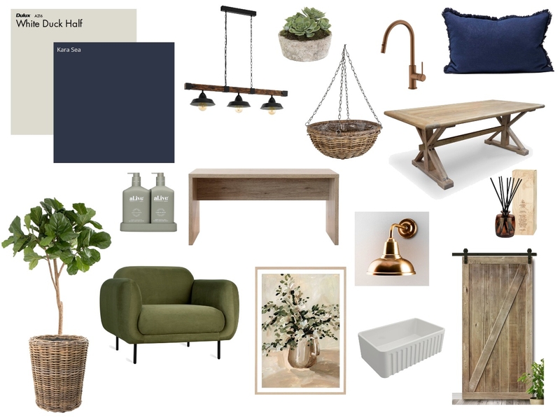 Modern Country Mood Board by undefined on Style Sourcebook