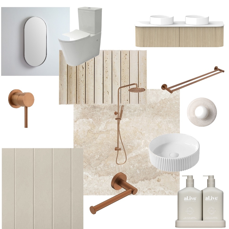 Ensuite Mood Board by allisonsettree@gmail.com on Style Sourcebook