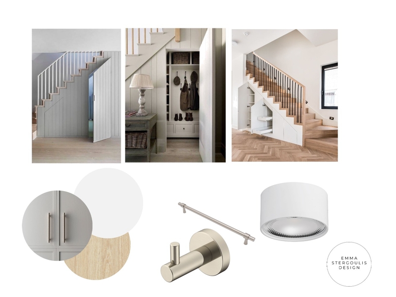 STAIR STORAGE Mood Board by EMMA STERGOULIS DESIGN on Style Sourcebook