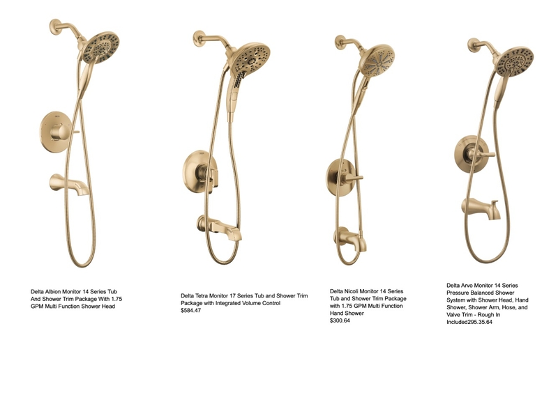 Briana and Chuck - Large Shower Faucet Mood Board by jackiesteward on Style Sourcebook