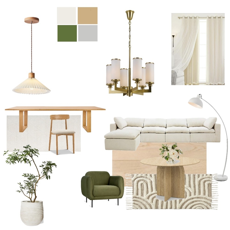 Tuesday final living and dining room1 Mood Board by vreddy on Style Sourcebook