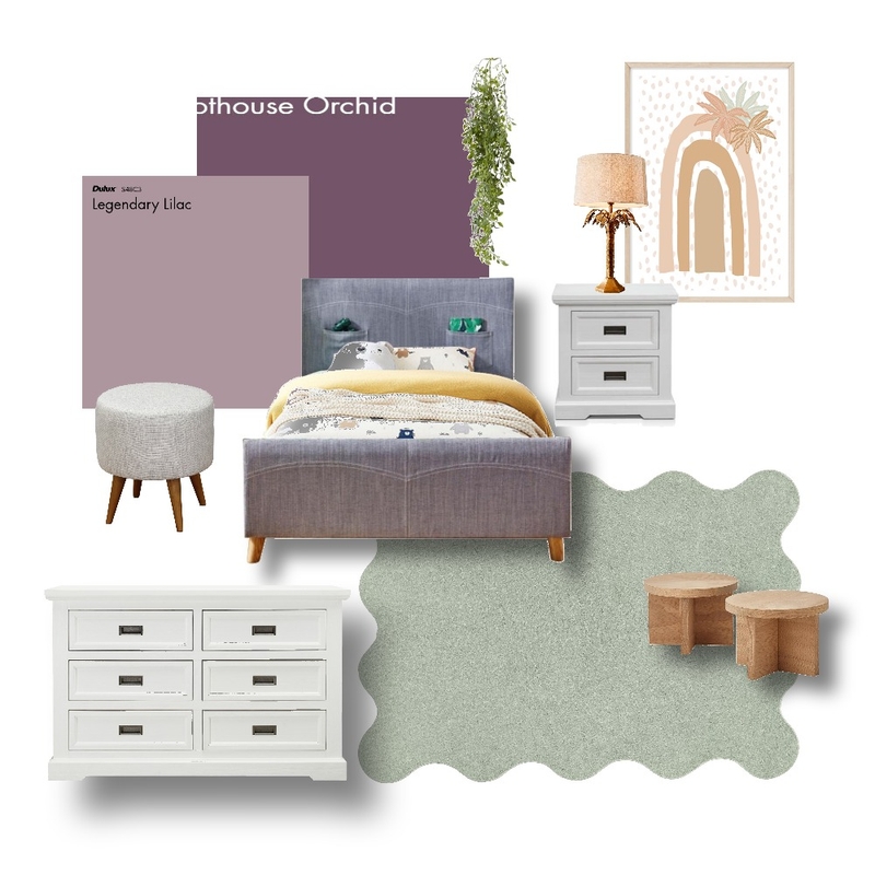 Girls bedroom Mood Board by nathaliefayeinteriors on Style Sourcebook