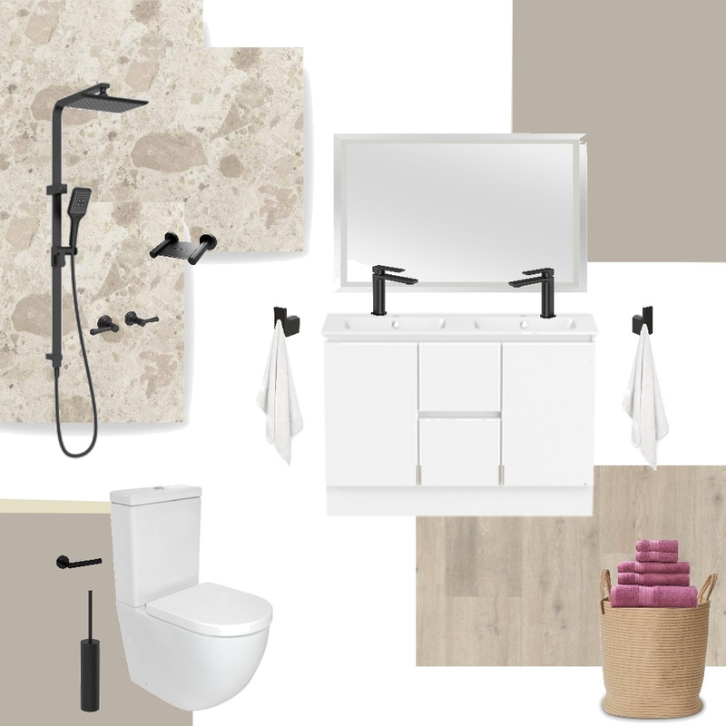 Neutral Bathroom Mood Board by Amber on Style Sourcebook