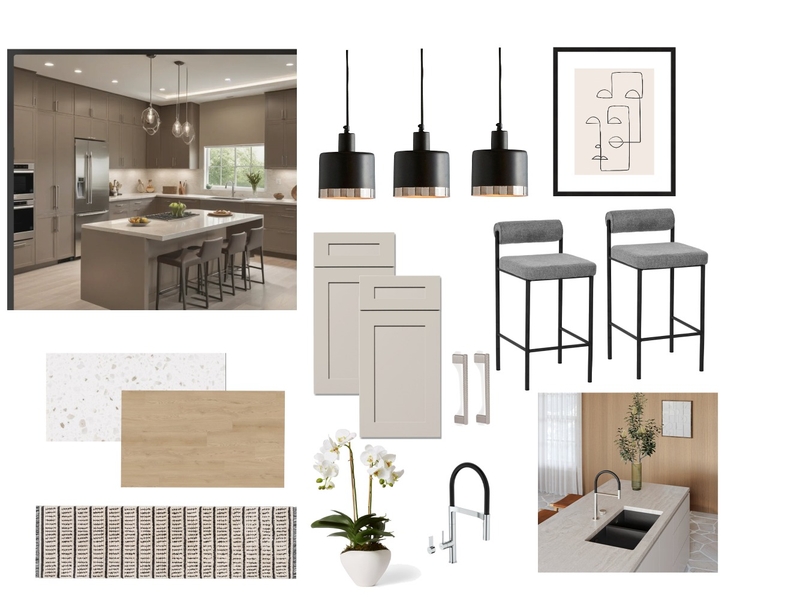 kitchen Mood Board by Designer Ruby on Style Sourcebook