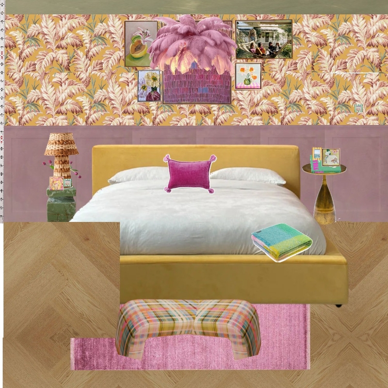 Old Hollywood Bedroom Wall Mood Board by dl2407 on Style Sourcebook