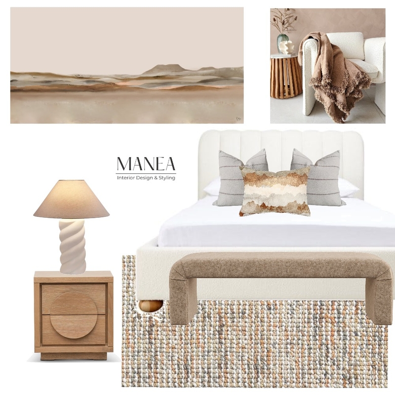 Keen Bedroom Concept Mood Board by Manea Interior Design & Styling on Style Sourcebook