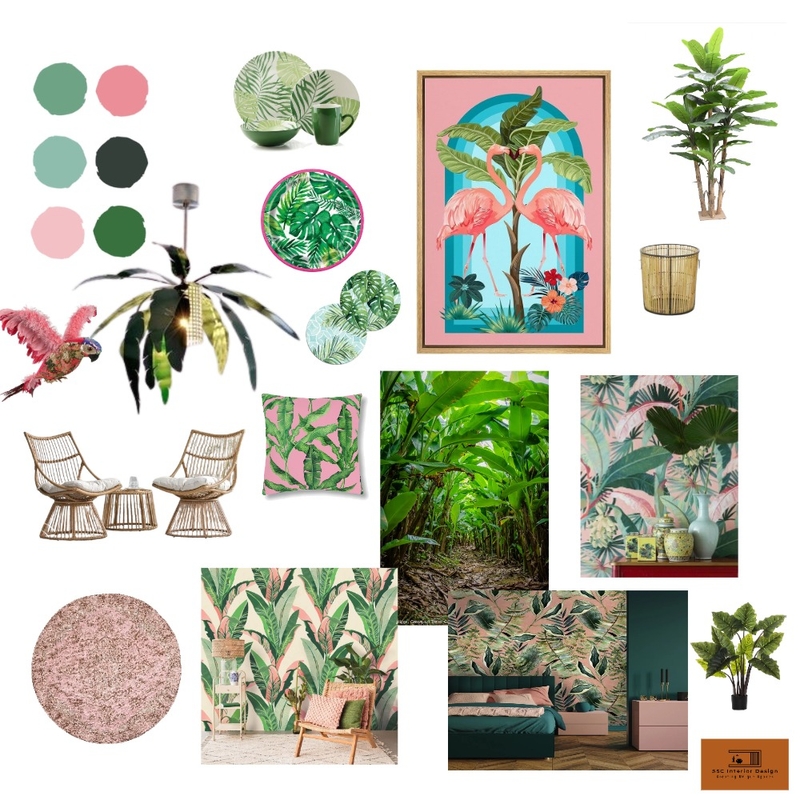 Tropical Design Style-Mood Board Mood Board by Stefort on Style Sourcebook