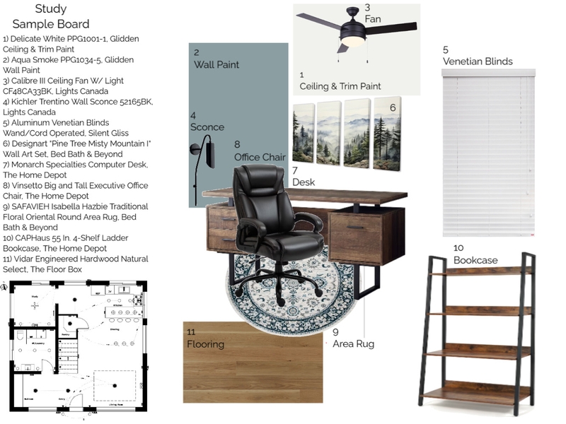 Study Sample Board Mood Board by Kara Reuter on Style Sourcebook