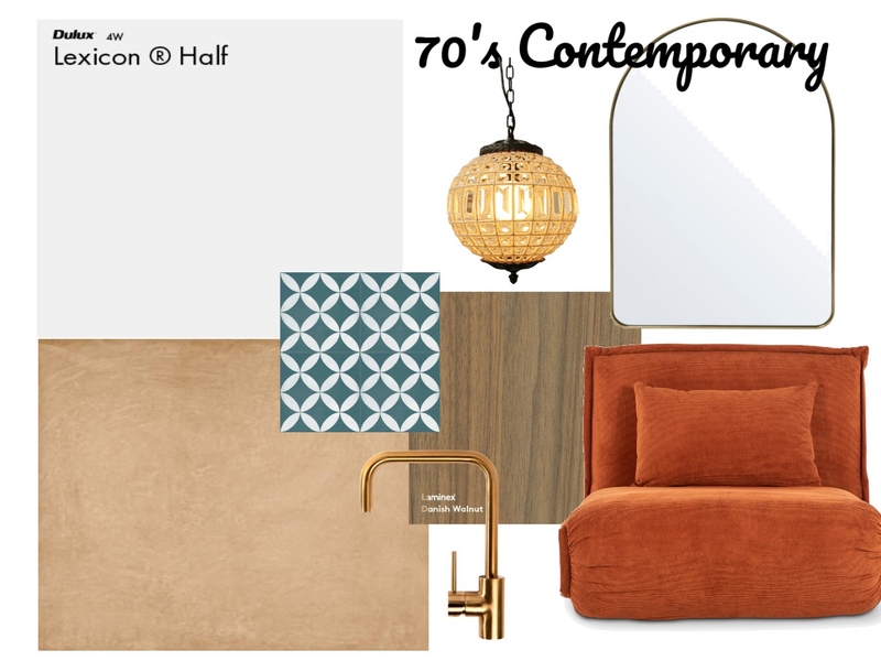 70s contemporary Mood Board by Melissa Kaye on Style Sourcebook