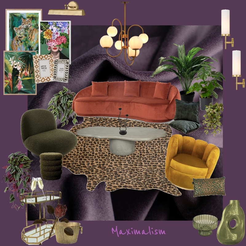 Maximalism Mood Board by Shelby on Style Sourcebook