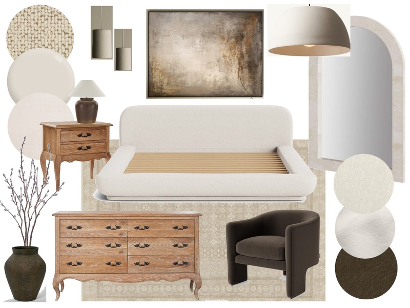 Assignment 11 Master Bedroom Sample Board Mood Board by Chris on Style Sourcebook