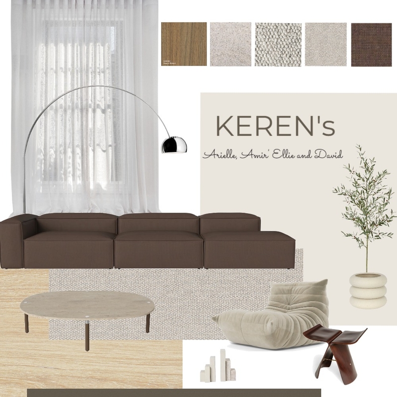 keren's livingroom Mood Board by hadar kachlon leshem on Style Sourcebook