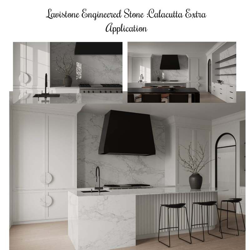 Lavistone Calacutta Extra Application Mood Board by Space Style Melbourne on Style Sourcebook