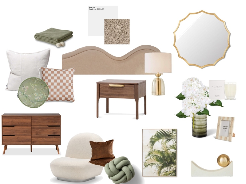 Bedroom_Neutrals/Sage Green Mood Board by annika.woodford@gmail.com on Style Sourcebook