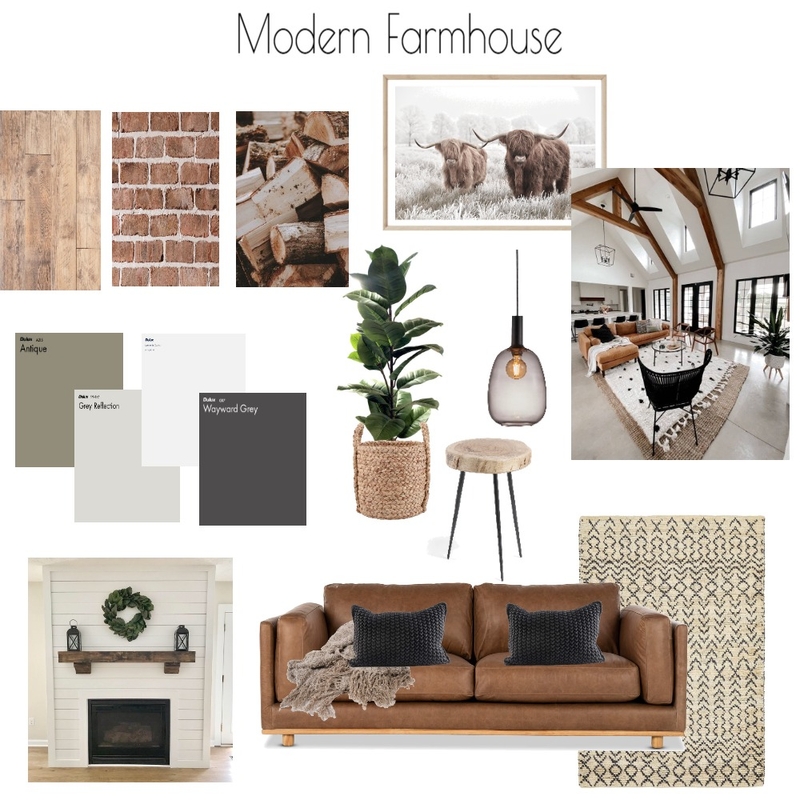 Modern Farmhouse Mood Board by tcdesignco on Style Sourcebook