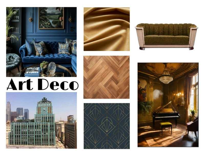 Art Deco Mood Board by MelanieGladstone on Style Sourcebook