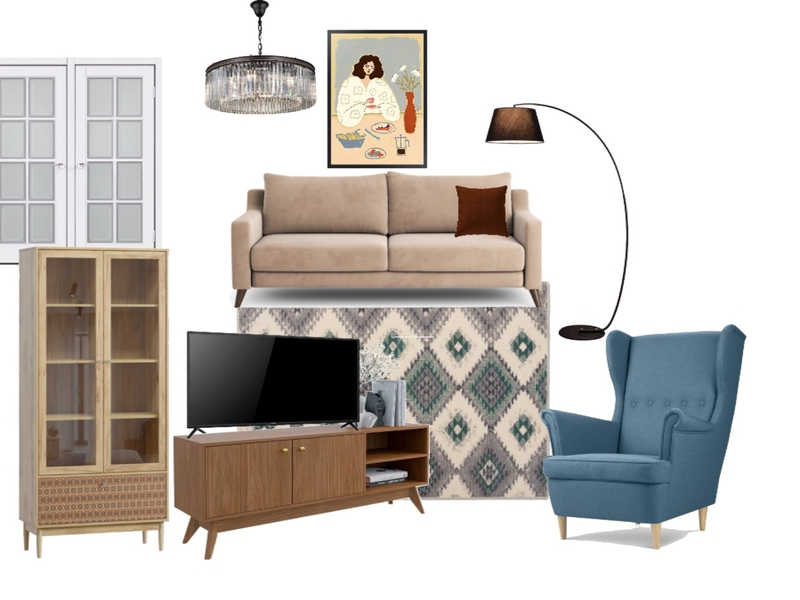 Living Room v2 Mood Board by Iceberg on Style Sourcebook