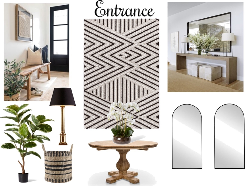 Uschenka entrance Mood Board by Carla Dunn Interiors on Style Sourcebook