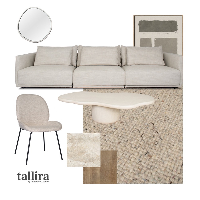 FLAX RELEX Mood Board by Tallira | The Rug Collection on Style Sourcebook