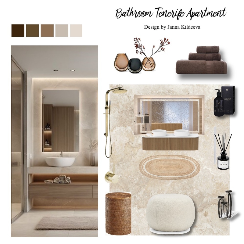 Bathroom Mood Board by Kildeeva on Style Sourcebook