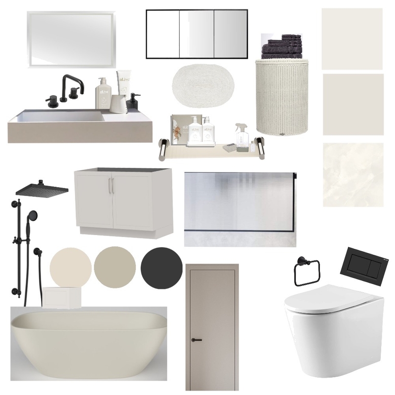 bathroom Mood Board by habdelmoneem@outlook.com on Style Sourcebook