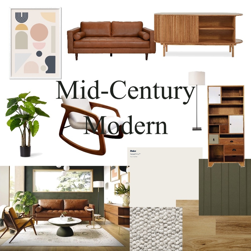 Mid century modern Mood Board by Breeneal84 on Style Sourcebook