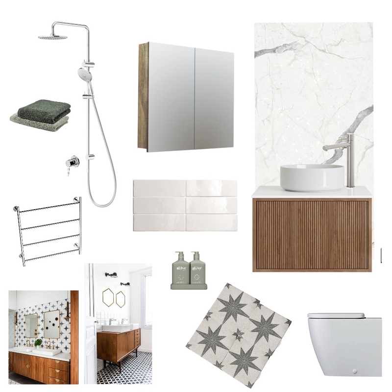 eulo st ensuite mid century Mood Board by brigid on Style Sourcebook