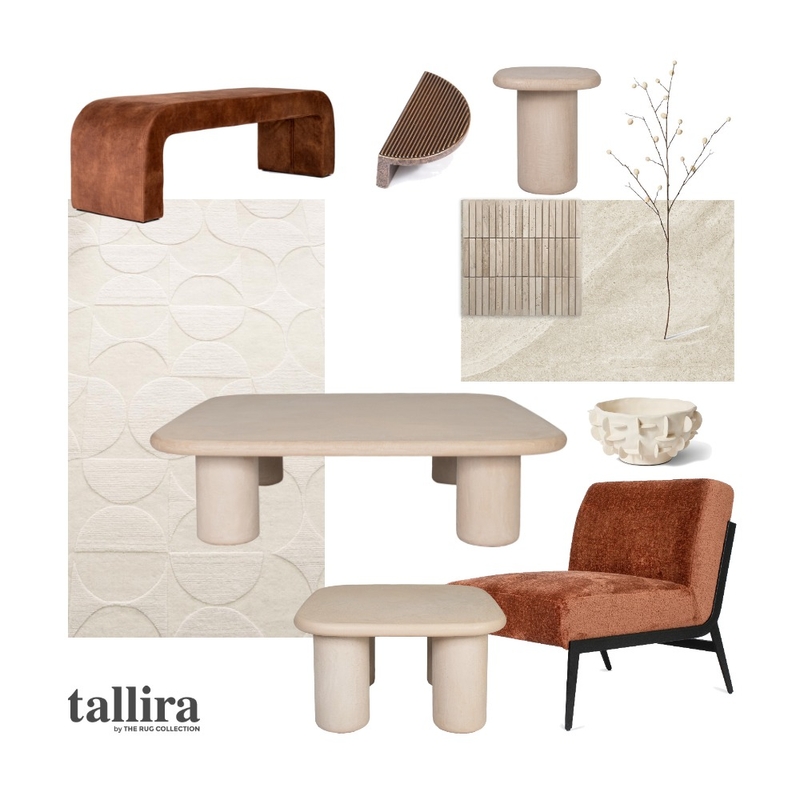 RUST PLAY Mood Board by Tallira | The Rug Collection on Style Sourcebook