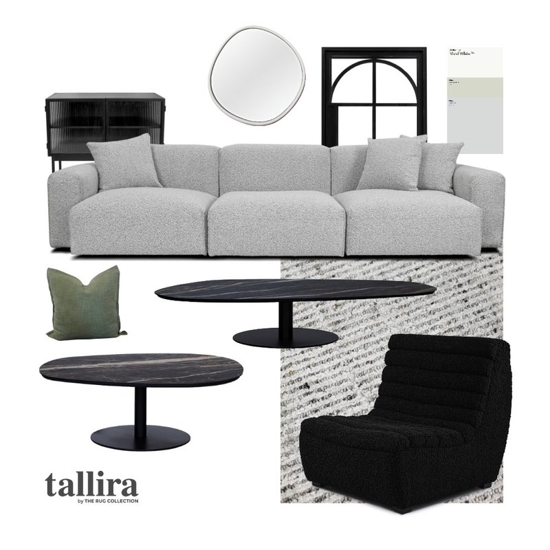 URBAN MONO Mood Board by Tallira | The Rug Collection on Style Sourcebook