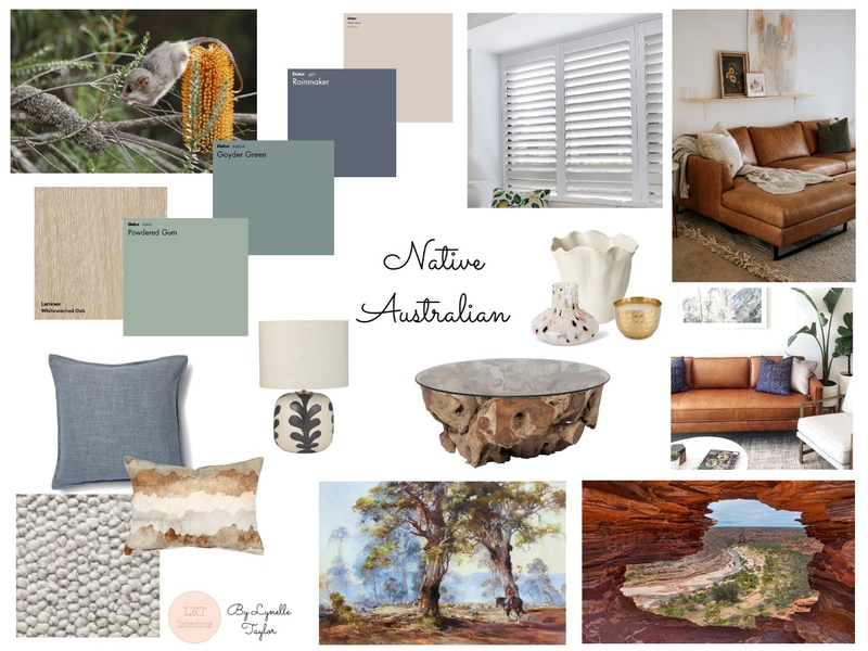 Living Room Module 10 Part A Mood Board by LTaylor on Style Sourcebook