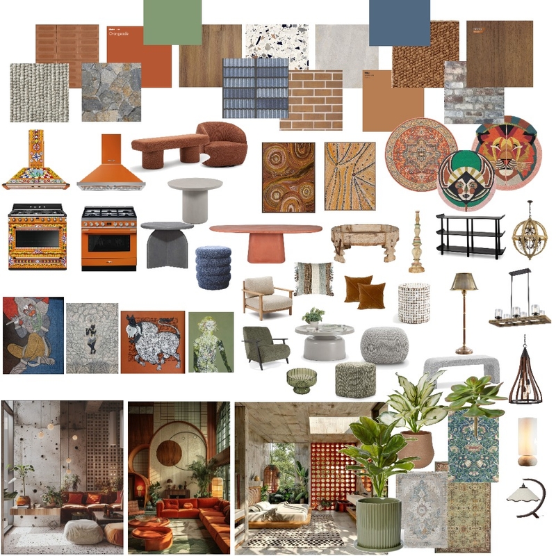 Amaryllis- Brutalist Mood Board by Pavaki Sapra on Style Sourcebook