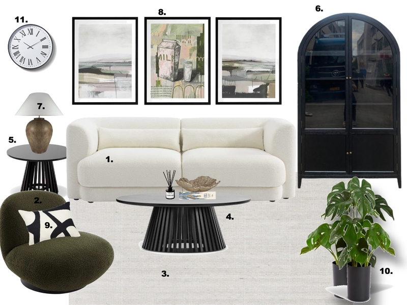 living space Mood Board by chloewalker41@yahoo.com on Style Sourcebook