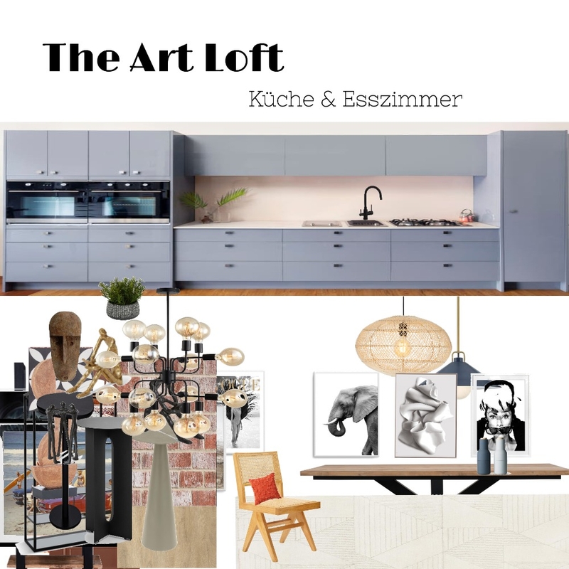 The Art Loft Küche & Esszimmer Mood Board by Karuna on Style Sourcebook