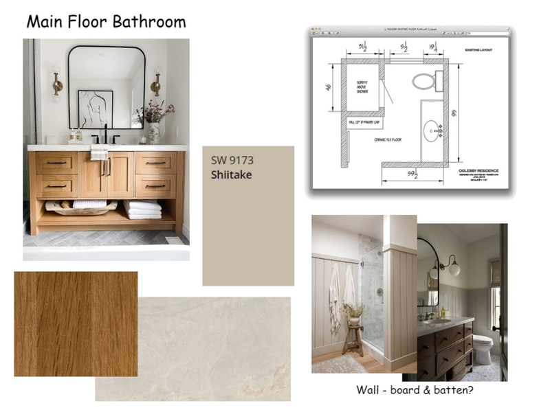 Cabin - Main Floor Bathroom Mood Board by SheriBauer on Style Sourcebook