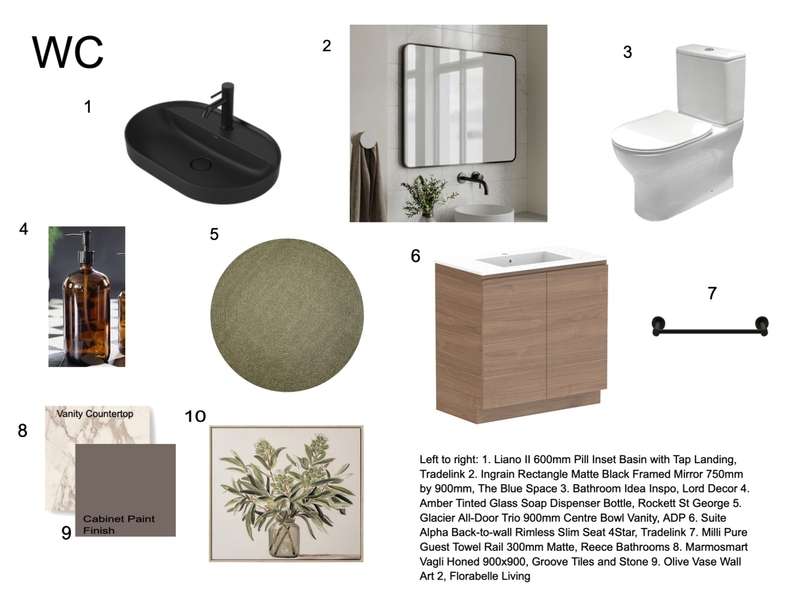 Water Closet Mood Board by kiarasoto on Style Sourcebook