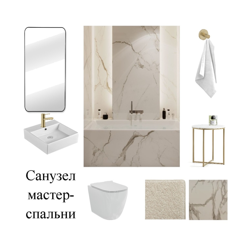 Санузел мастер-спальни Mood Board by Avera3@mail.ru on Style Sourcebook