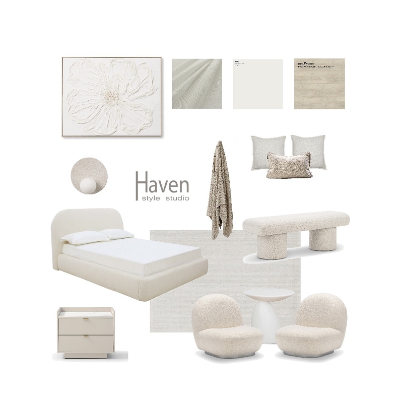 Coastal Master Bedroom Mood Board by Haven Style Studio on Style Sourcebook