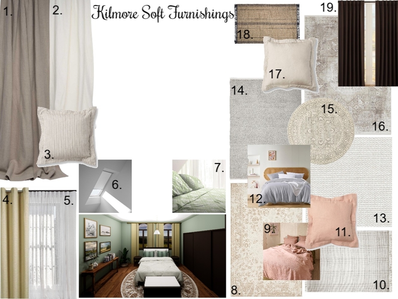 KILMORE SOFT FURNISHINGS Mood Board by Oli's Aura on Style Sourcebook