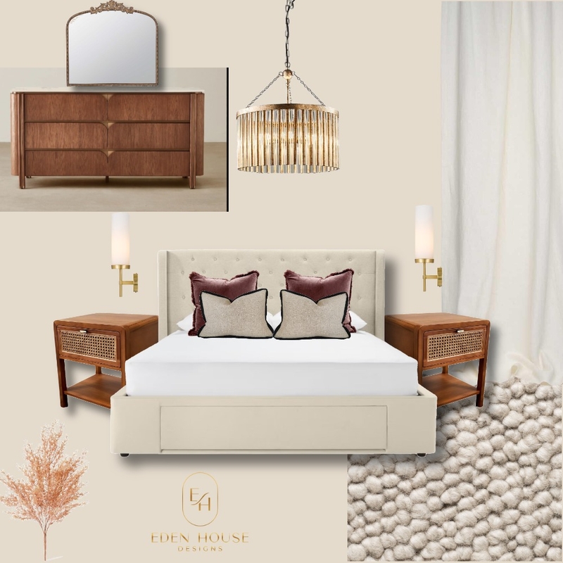 Bedroom Mood Board by Eden House Designs on Style Sourcebook