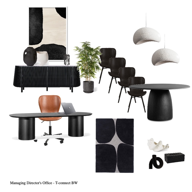 Managing Director's Office - T-Connect BW Mood Board by Paballo on Style Sourcebook