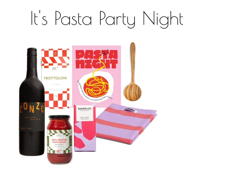 Pasta Party Night Mood Board by Sonya Ditto on Style Sourcebook