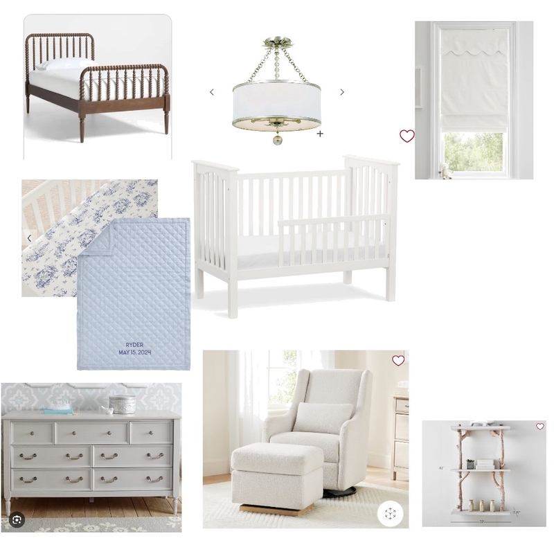 Baby Boy Nursery Mood Board by Kahaefer on Style Sourcebook